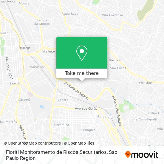 Fioriti Monitoramento de Riscos Securitarios map