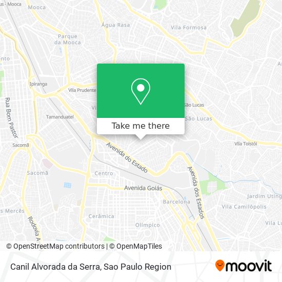 Canil Alvorada da Serra map