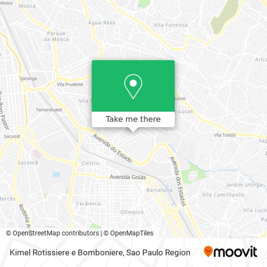 Kimel Rotissiere e Bomboniere map