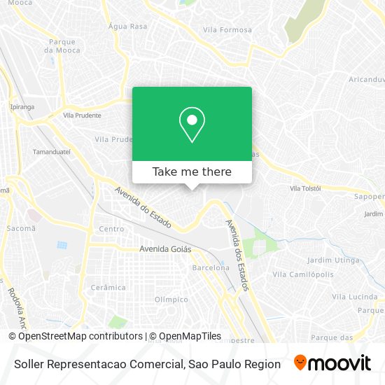 Mapa Soller Representacao Comercial