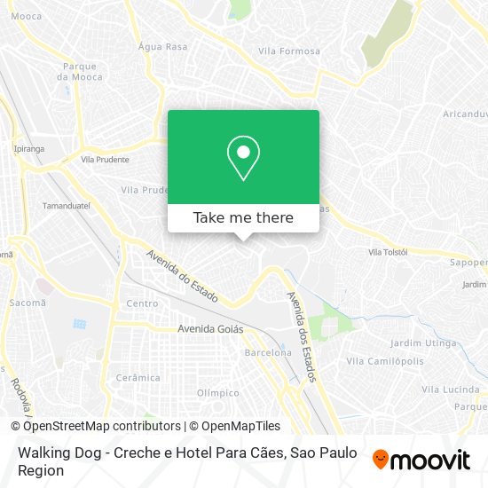 Walking Dog - Creche e Hotel Para Cães map