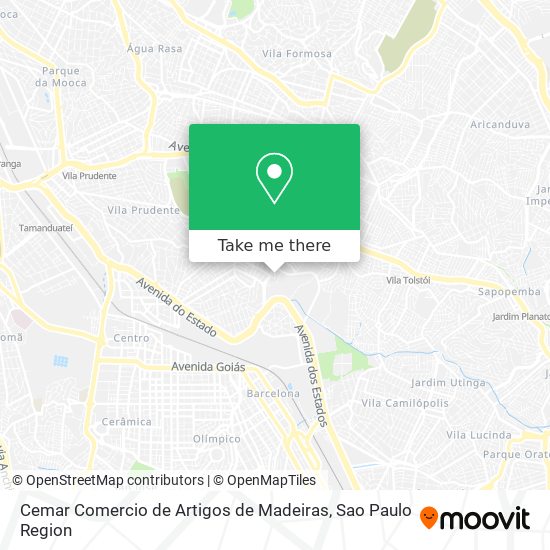 Cemar Comercio de Artigos de Madeiras map