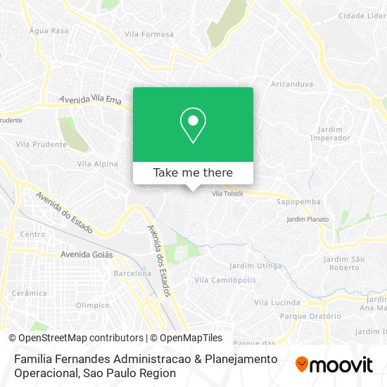 Mapa Familia Fernandes Administracao & Planejamento Operacional