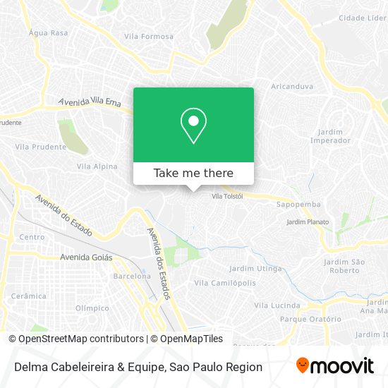 Delma Cabeleireira & Equipe map