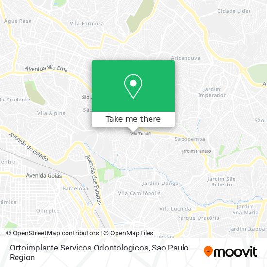 Ortoimplante Servicos Odontologicos map
