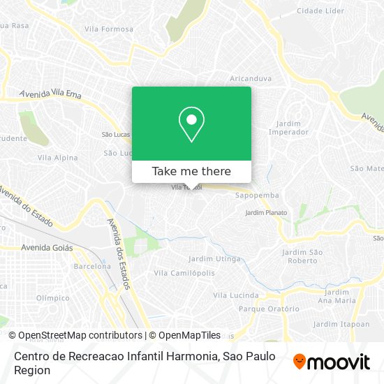 Centro de Recreacao Infantil Harmonia map