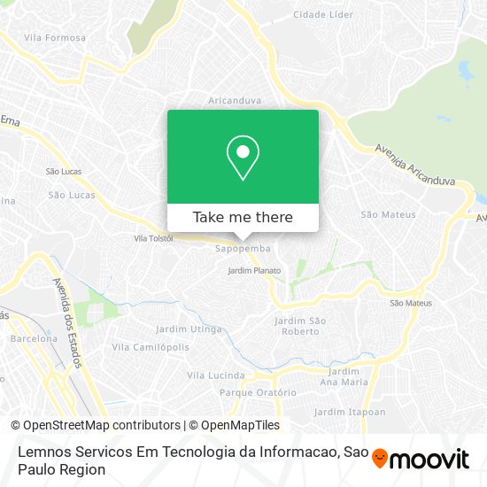 Lemnos Servicos Em Tecnologia da Informacao map