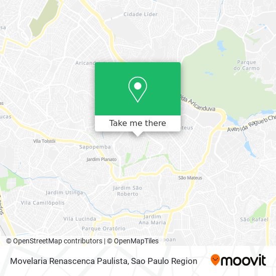 Movelaria Renascenca Paulista map