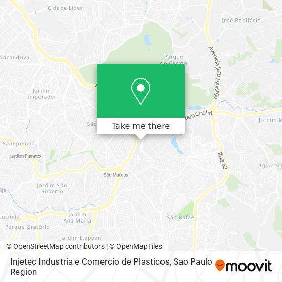 Injetec Industria e Comercio de Plasticos map