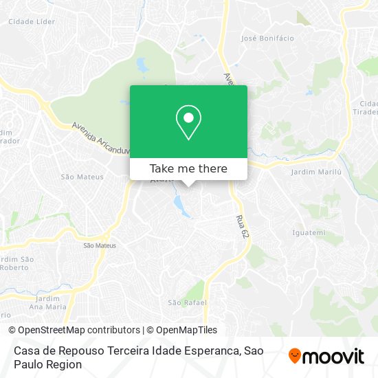 Casa de Repouso Terceira Idade Esperanca map