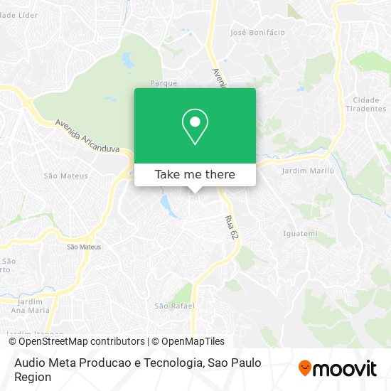 Mapa Audio Meta Producao e Tecnologia