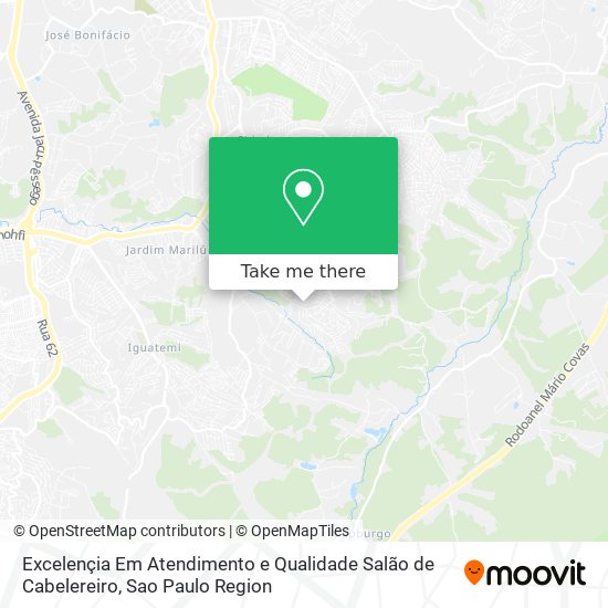 Excelençia Em Atendimento e Qualidade Salão de Cabelereiro map