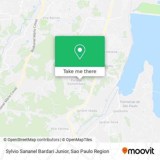 Sylvio Sananel Bardari Junior map