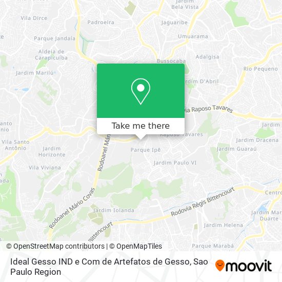 Ideal Gesso IND e Com de Artefatos de Gesso map