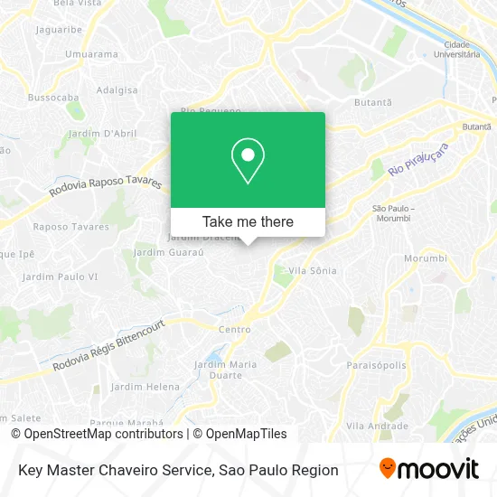 Key Master Chaveiro Service map