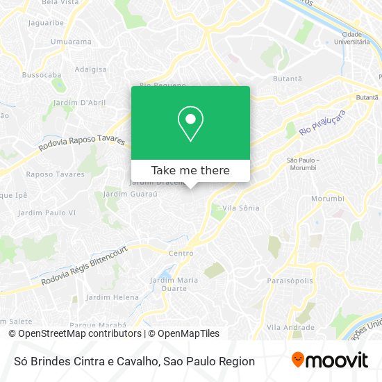 Só Brindes Cintra e Cavalho map