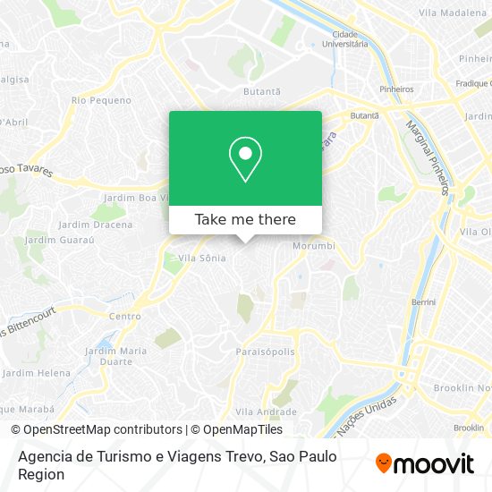 Agencia de Turismo e Viagens Trevo map