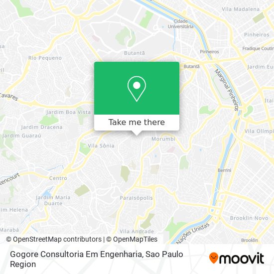 Gogore Consultoria Em Engenharia map