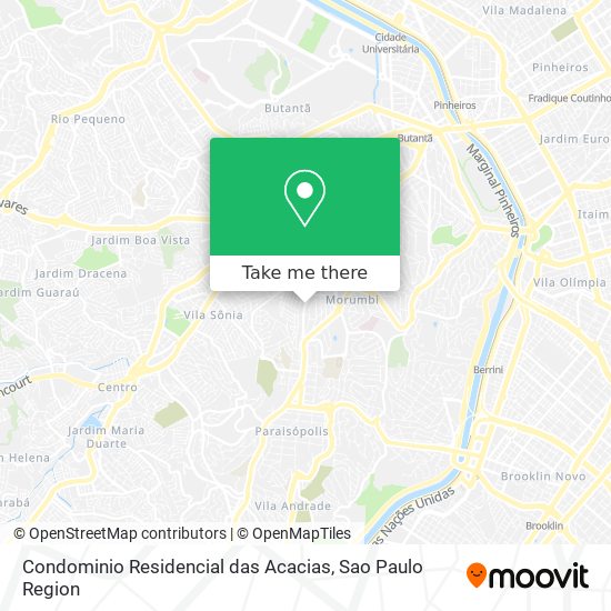 Condominio Residencial das Acacias map