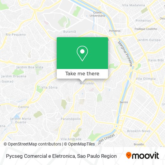 Pycseg Comercial e Eletronica map