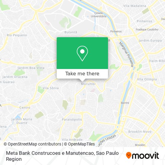 Mapa Meta Bank Construcoes e Manutencao