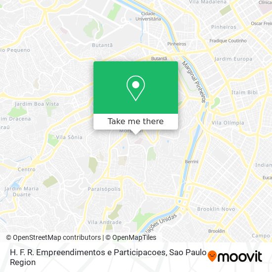 Mapa H. F. R. Empreendimentos e Participacoes