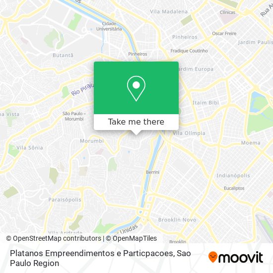 Platanos Empreendimentos e Particpacoes map