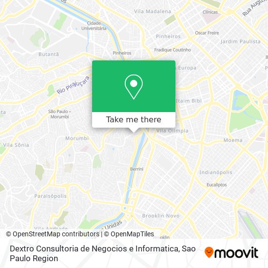 Mapa Dextro Consultoria de Negocios e Informatica