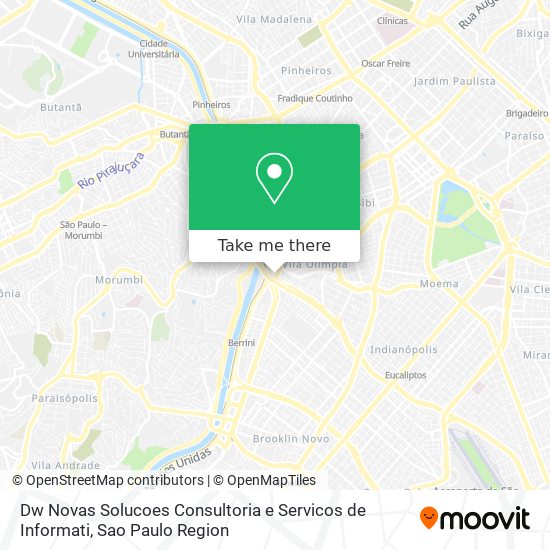 Mapa Dw Novas Solucoes Consultoria e Servicos de Informati