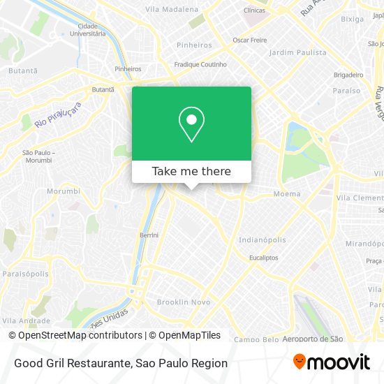 Mapa Good Gril Restaurante