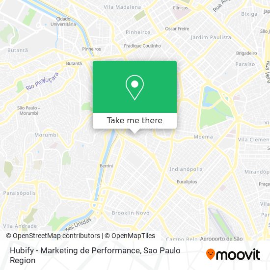 Hubify - Marketing de Performance map