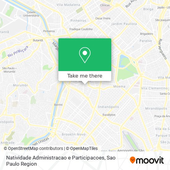 Mapa Natividade Administracao e Participacoes