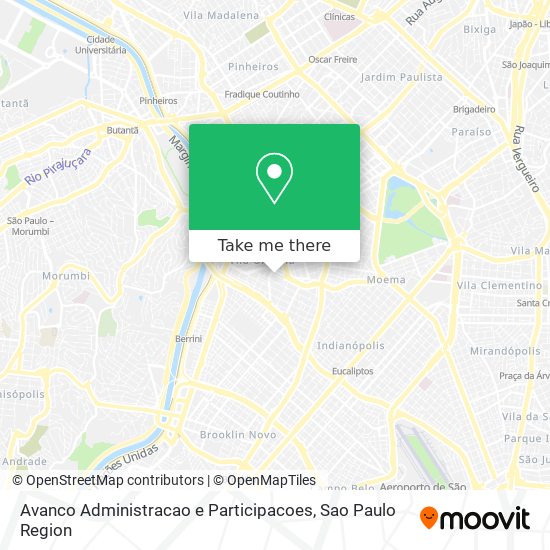 Avanco Administracao e Participacoes map