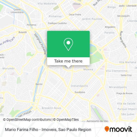 Mapa Mario Farina Filho - Imoveis