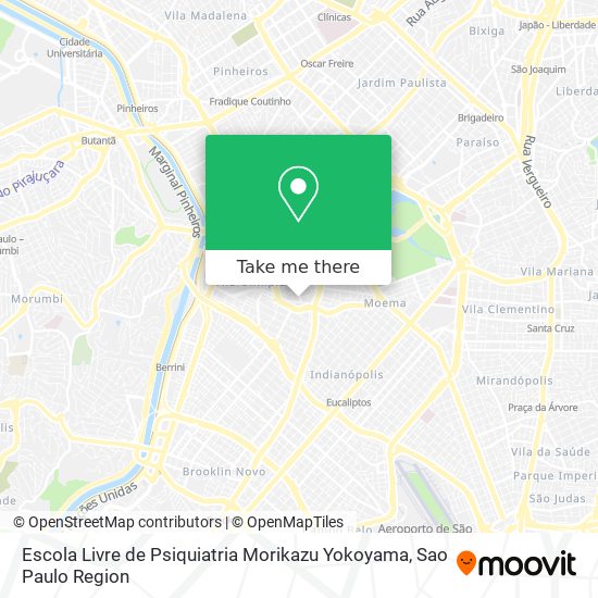 Escola Livre de Psiquiatria Morikazu Yokoyama map