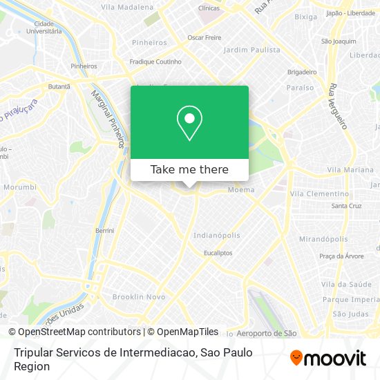 Tripular Servicos de Intermediacao map