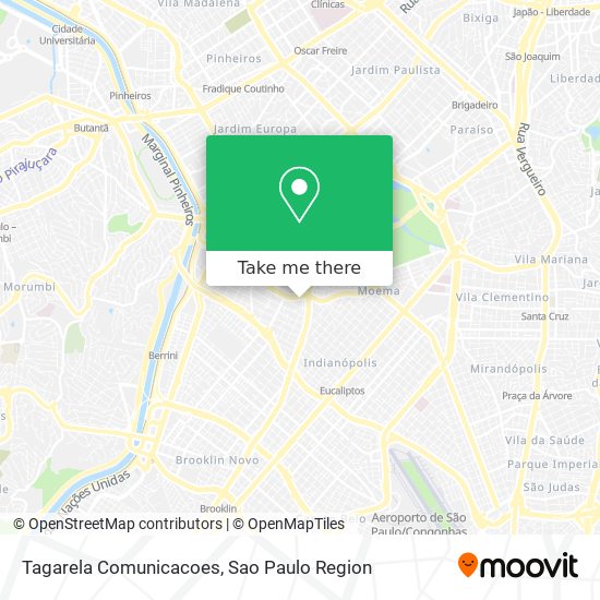 Tagarela Comunicacoes map