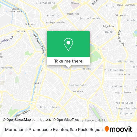 Momononai Promocao e Eventos map