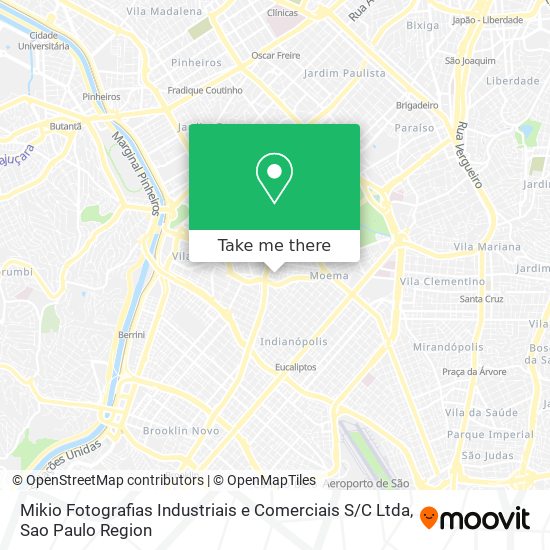 Mapa Mikio Fotografias Industriais e Comerciais S / C Ltda