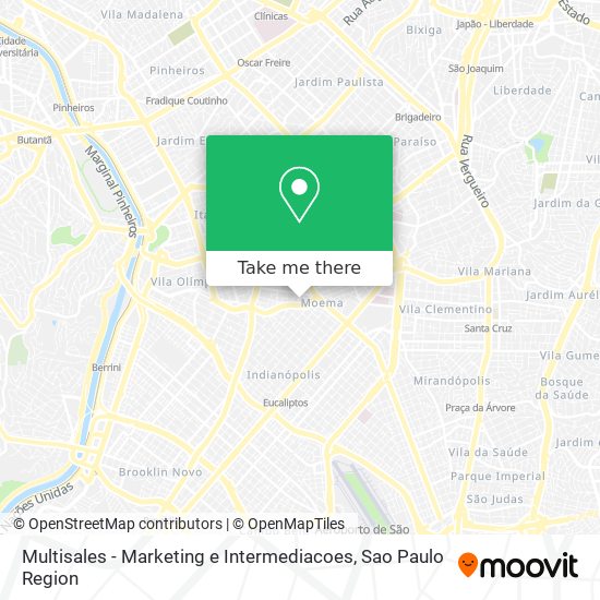 Mapa Multisales - Marketing e Intermediacoes