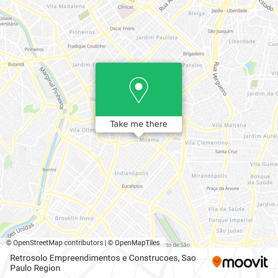 Retrosolo Empreendimentos e Construcoes map