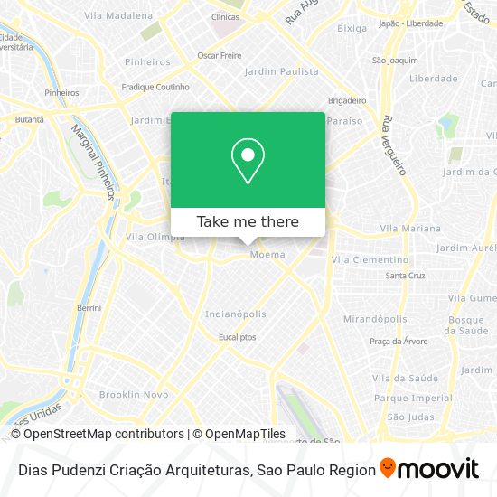 Dias Pudenzi Criação Arquiteturas map