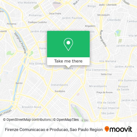 Firenze Comunicacao e Producao map