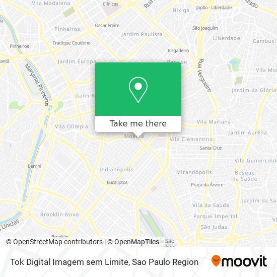 Mapa Tok Digital Imagem sem Limite