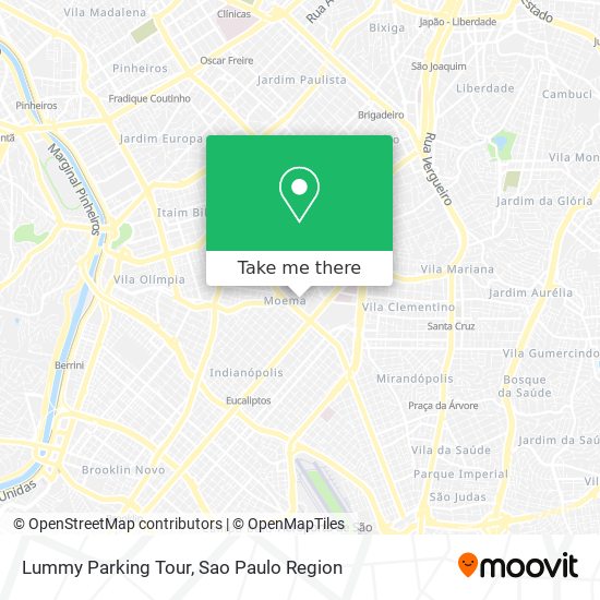 Mapa Lummy Parking Tour