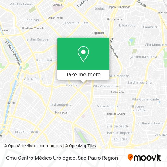 Cmu Centro Médico Urológico map