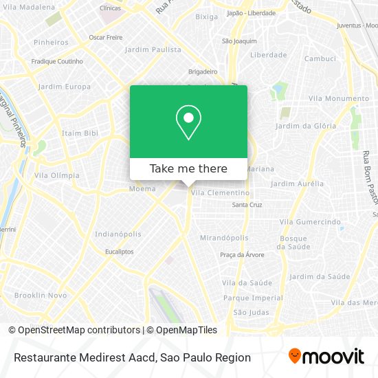 Restaurante Medirest Aacd map
