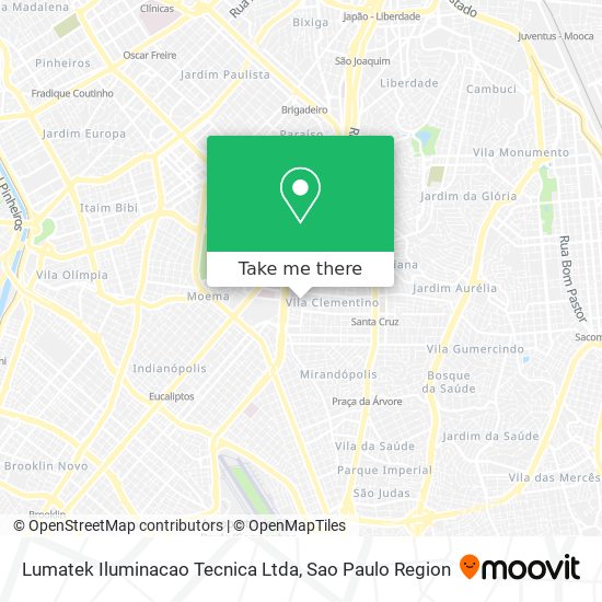 Lumatek Iluminacao Tecnica Ltda map