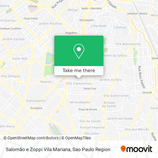 Salomão e Zoppi Vila Mariana map