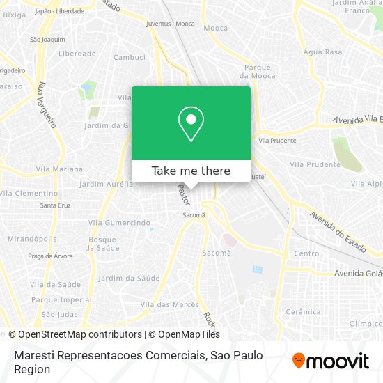 Maresti Representacoes Comerciais map